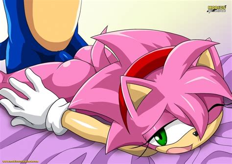Rule Amy Rose Anal Anal Penetration Anal Sex Anthro Blue Fur Classic Amy Color Erection