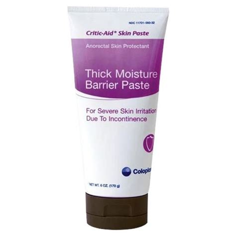 Coloplast Critic Aid Skin Moisture Barrier Paste 6oz 1ct