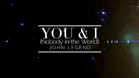 You And I Nothing In The World Instrumental John Legend Fl Studio