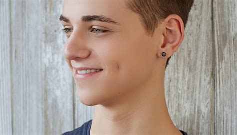Mens Ear Piercing Fathers And Sons