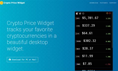 Set priority coin list to define your favorite assets. 7 Best apps for cryptocurrency live prices Windows & Mac