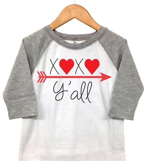 Tee shirts, blouses, tank tops, sweatshirts, button down shirts Valentines Day Shirt - XOXO Y'all - Toddler Valentine ...