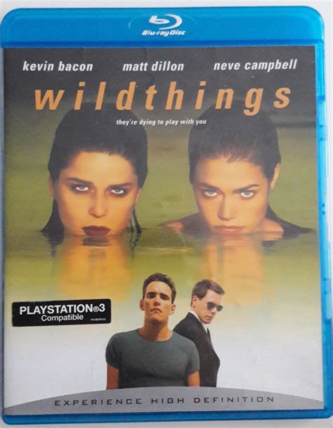 Wild Things VahŞİ Şeyler Kevin Bacon Matt Dillon Neve Campbell Blu Ray 2el