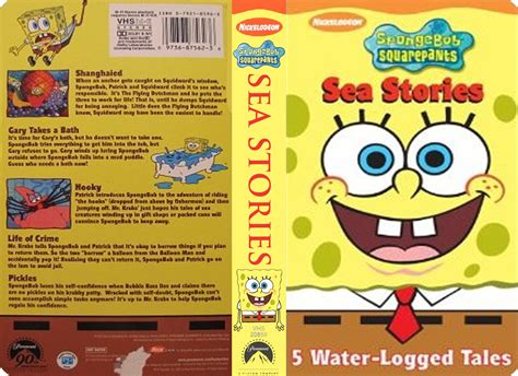 spongebob squarepants sea stories vhs nickelodeon water my xxx hot girl