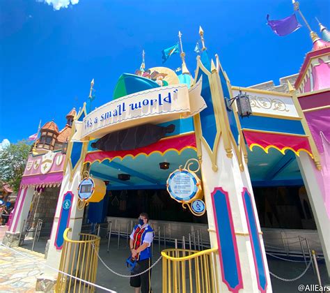 The Construction Walls at "it's a small world" Have Come Down in Disney