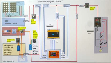 Schematic Diagram Of Hp 630 Diagram 30 Camper Elektrik Schaltplan
