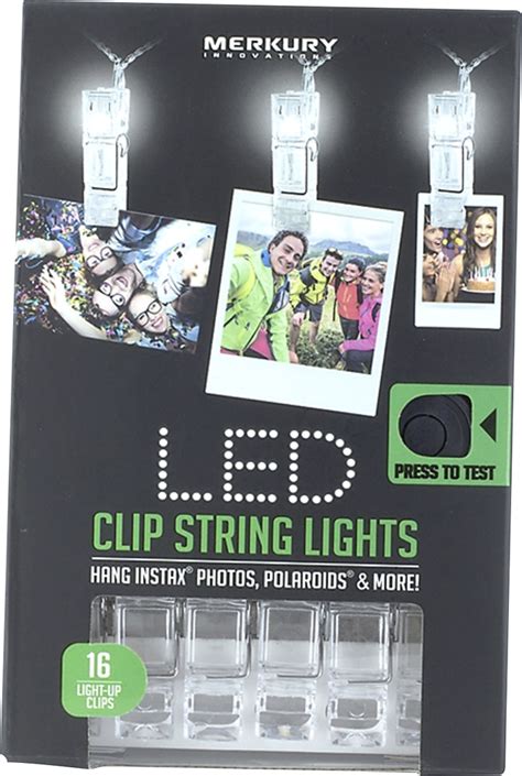 Best Buy Merkury Innovations 15 Foot Led Clip String Lights Mi Lscb1 199