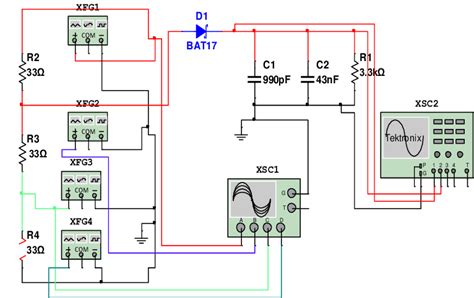 For example, a switch will be a break in the line. Circuit Diagram of Rectifier for RF Harvesting in Multisim V14. | Download Scientific Diagram