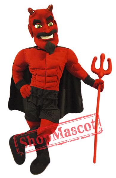 High Quality Red Devil Mascot Costume