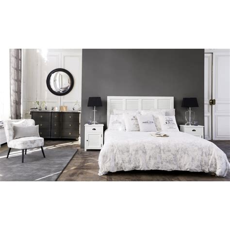 50 schlafzimmer ideen für bett kopfteil selber machen fotografie von bett kopfteil holz selber bauen bild. Bett-Kopfteil aus Holz, B 140 cm, weiß Barbade | Maisons ...