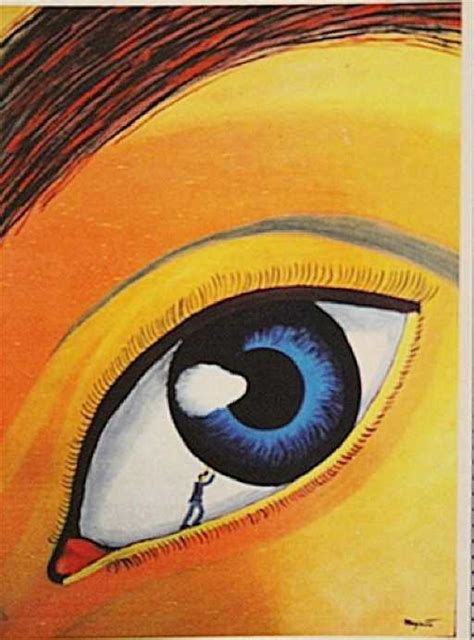 Rene Magritte The Eye