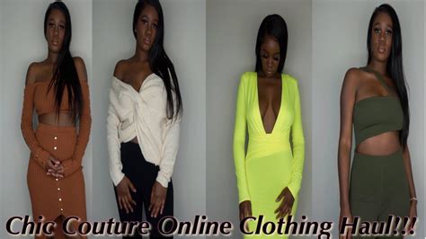 Chic Couture Online Clothing Haul Youtube