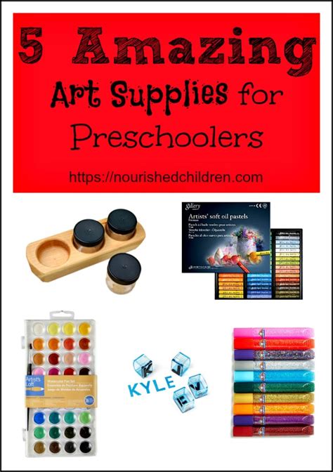 Five Amazing Art Supplies For Preschoolers