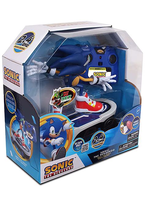 Sonic The Hedgehog Sonic Rc Skateboard With Turboboost