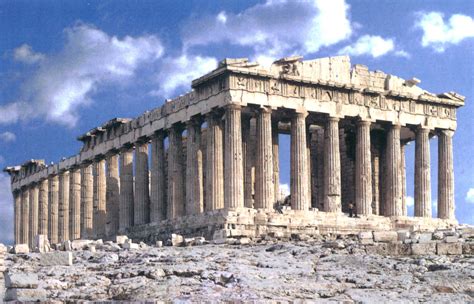 La Sabiduria De Grecia La Arquitectura Griega El Templo