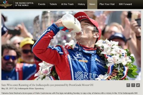 Manage your video collection and share your thoughts. 日本人初インディ500優勝の佐藤琢磨、アメリカ人記者が「不快 ...