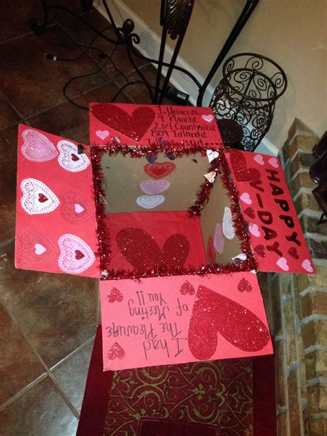 Valentines day care package | Valentines gift box, Valentines day care package, Diy valentines gifts