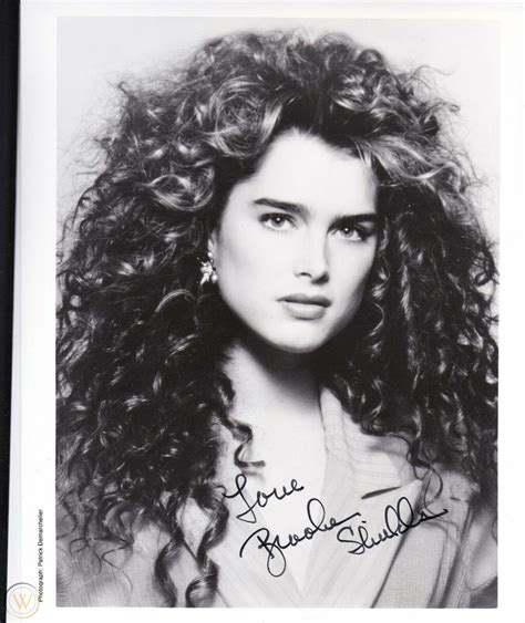 Brooke Shields The Blue Lagoon Star Signed Photo 3761571123