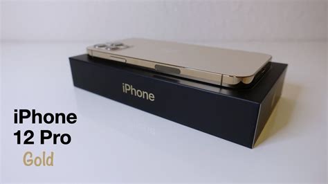 Iphone 12 Pro Gold Unboxing With Magsafe Charger And Gameplay Youtube