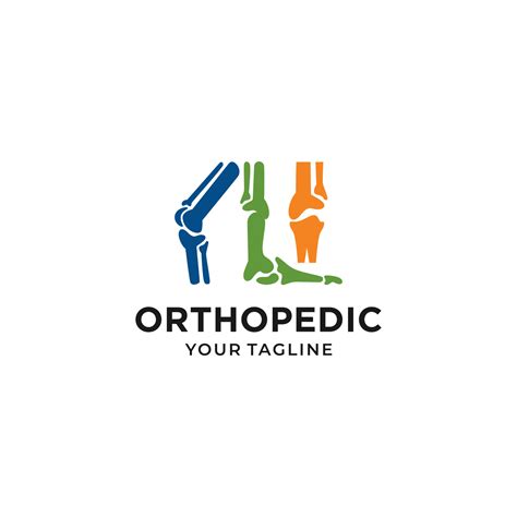 Orthopedic Logo Design Vector Template 8209671 Vector Art At Vecteezy