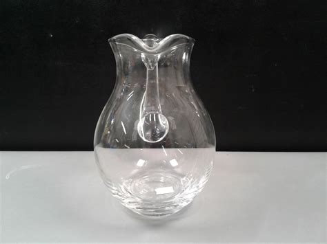 lot detail vintage marquis by waterford crystal 80 oz pitcher