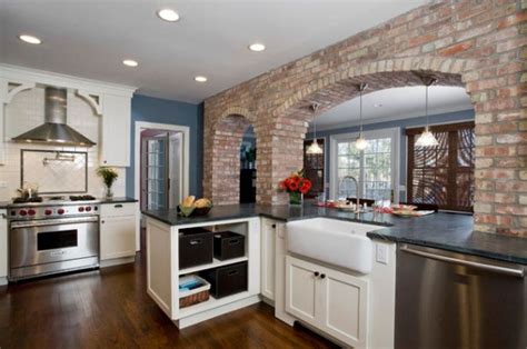 A Brick Wall Always A Charming Décor Feature In Any Room