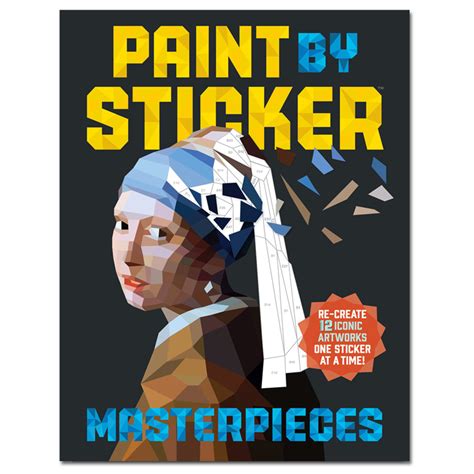 Masterpieces Paint by Sticker Activity Book - Detroit Institute of Arts