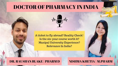 Doctor Of Pharmacy In India Real Scope Of Pharm D Manipal College