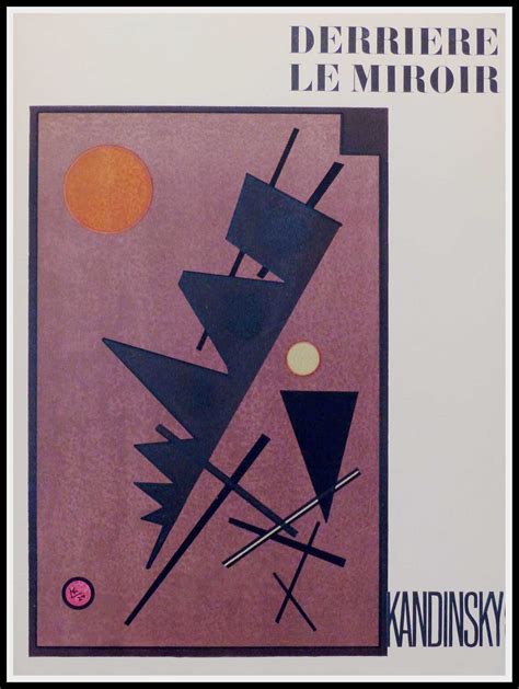 Vassily KANDINSKY d après Composition cubiste II 1953