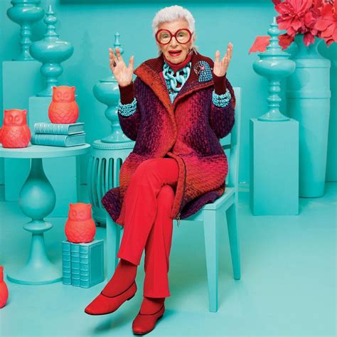 Iris Apfel Launches A Furniture Collectionn As Colourful As Youd