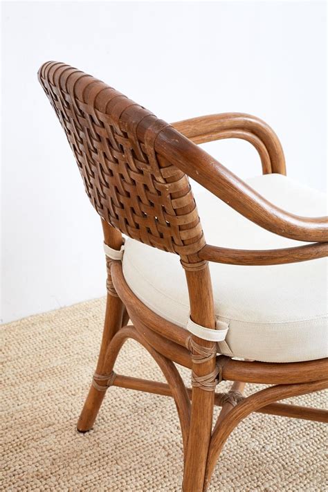 Check out cappellini's wide selection of unique armchairs created by contemporary designers and discover the latest designs. Pair of McGuire Bamboo and Woven Leather Armchairs For ...
