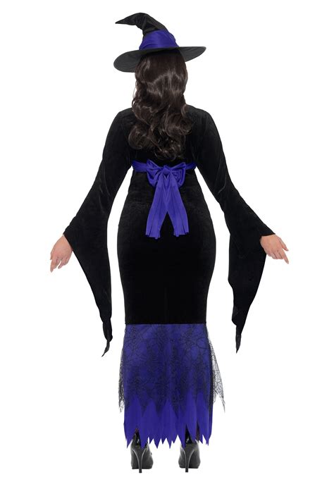 Womens Plus Size Glamorous Witch Costume