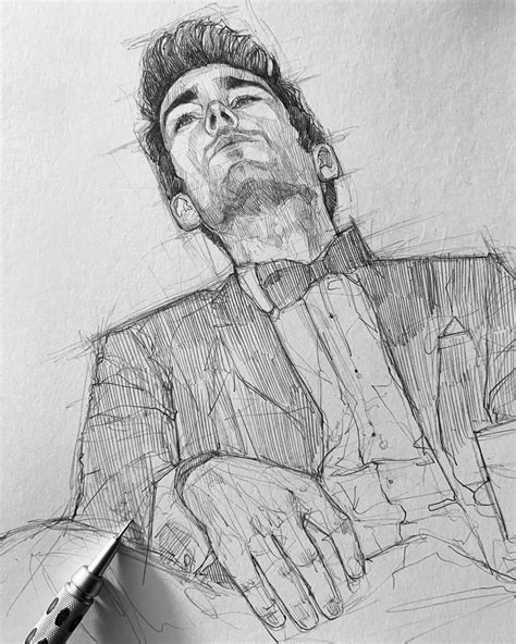 Pencil Sketch Artist Efraín Malo Drawings Sketches Portrait Drawing