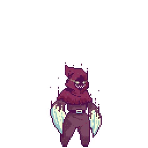 Cool Pixel Art Game Character