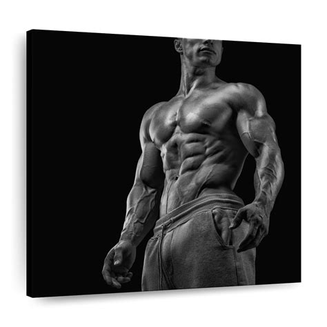 Muscular Man Wall Art Photography