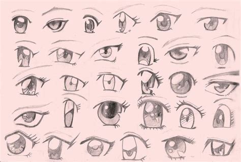 Como Dibujar Animemangachibi Ojos Anime Eye Drawing Manga Eyes