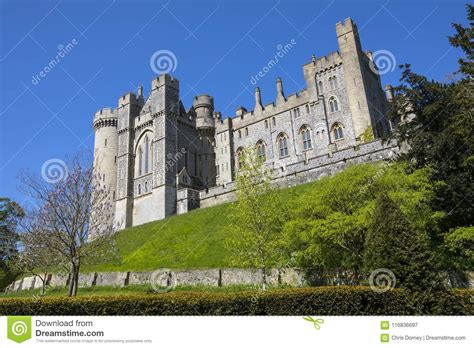 Arundel Castle In West Sussex Editorial Photography