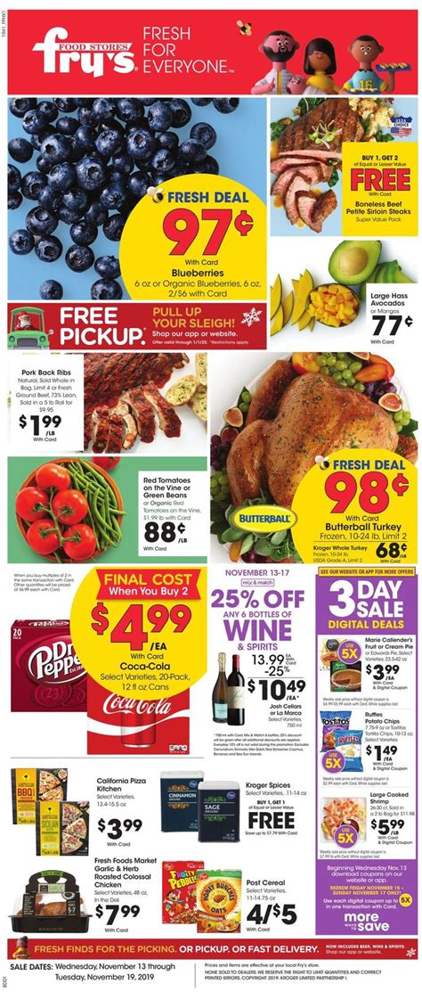 Frys Current Weekly Ad 1113 11192019 Frequent