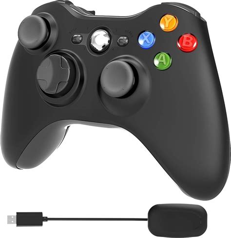 Manette Sans Fil Pour Xbox 360 Avec Récepteur Télécommande Sans Fil