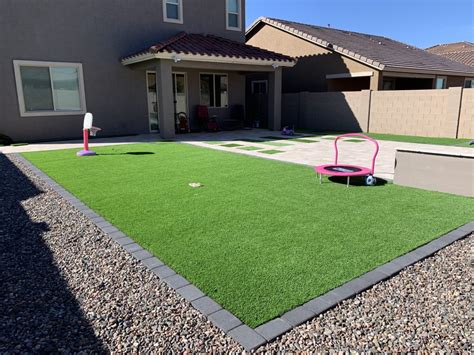 How To Install Turf In Your Backyard Install Your Own Backyard Putting Green L Putting Green