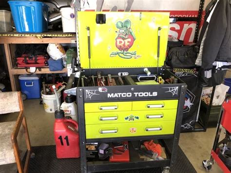 Matco Tools Rat Fink Limited Edition Tool Cart For Sale In Moreno Valley Ca Offerup