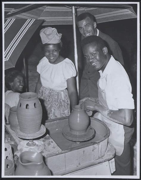 national archives barbados history potter wheel vintage historia