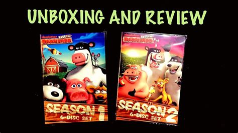 Back At The Barnyard Season Dvd Sets Unboxing And Review Youtube