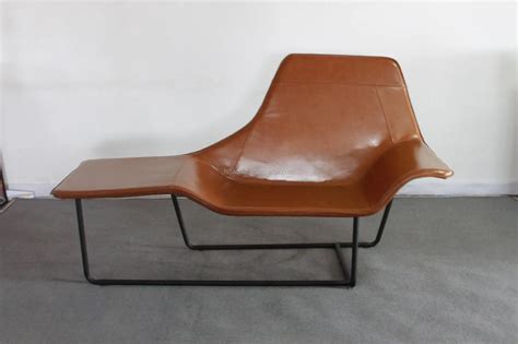 Vintage Style Home Furniture Zanotta Lama Genuine Leather Lounge Chair