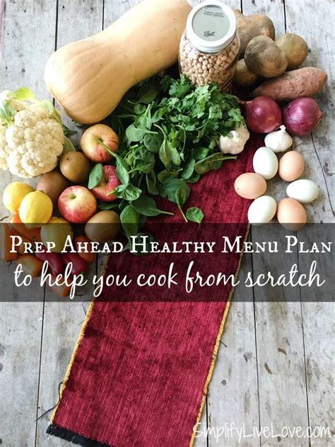 Monthly Menu Ideas and Tasks to fill your freezer - SLL