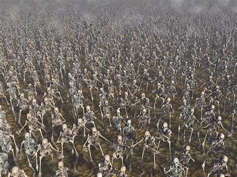 Skeleton Army Armies Skeletons Art Artwork Hd Wallpaper Peakpx