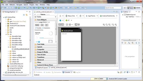 Creating an Example Android Application