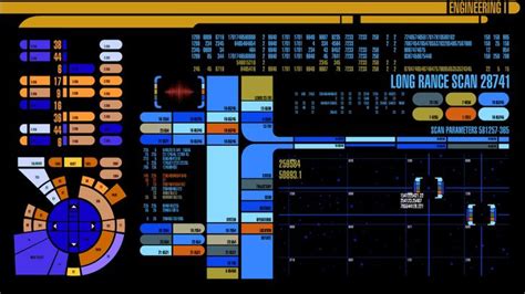 Engineering Lcars Panel Star Trek Wallpaper Star Trek Universe