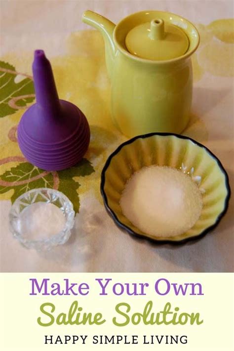Otherwise it won't the saline solution must contain boric acid as an ingredient. Homemade Saline Solution Recipe | Saline solution ...