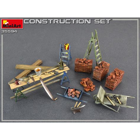 Miniart 35594 Construction Set 135 Scale Model Kit Accessories For